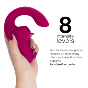 Womanizer-Blend Rabbit Vibrator Stimolatore Rosa Vibrant-Silicone · Vibratori (imaginea 9)