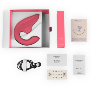 Womanizer-Blend Rabbit Vibrator Stimolatore Vibrante Rosa-Silicone · Vibratori (imaginea 10)