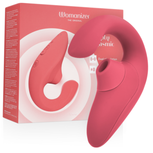 Womanizer-Blend Rabbit Vibrator Stimolatore Vibrante Rosa-Silicone