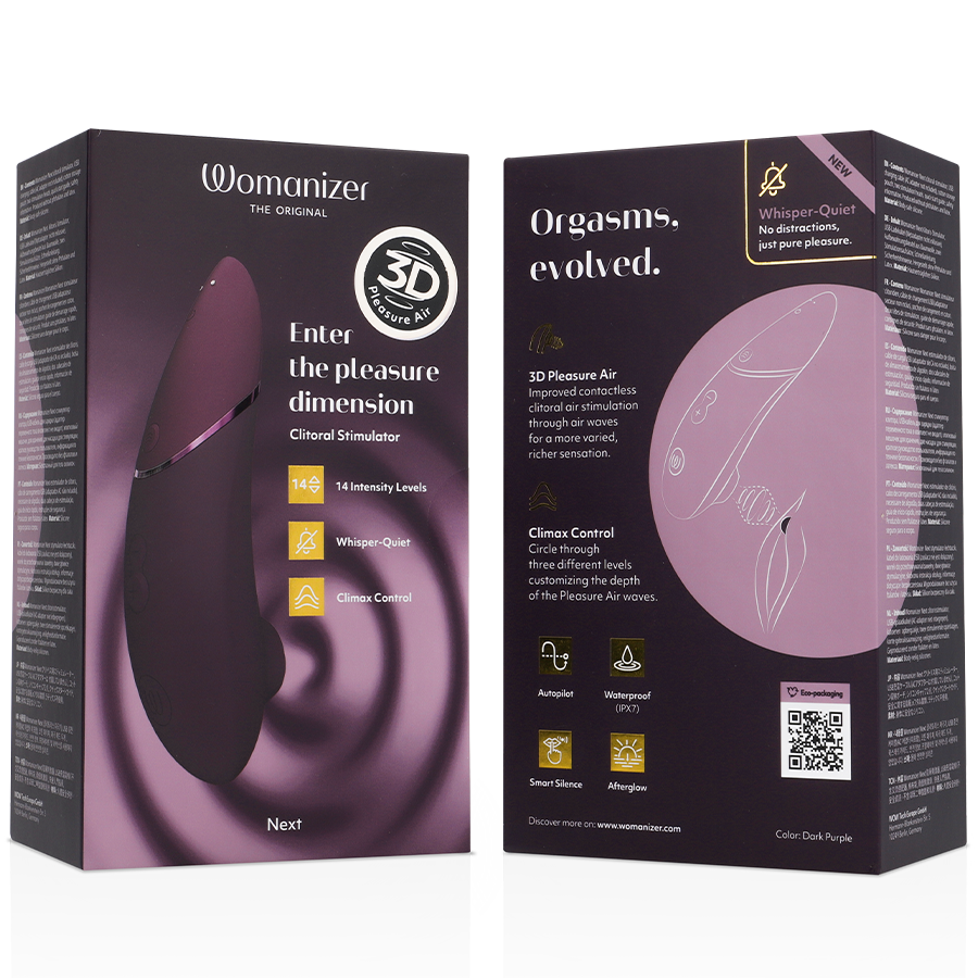 Womanizer-Next Stimolatore Clitorideo Silicone, Impermeabile · Vibratori (imaginea 14)