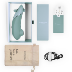 Womanizer-Next Stimulant Clitoridian Sage-Silicon, USB, Waterproof · Vibratoare (imaginea 6)