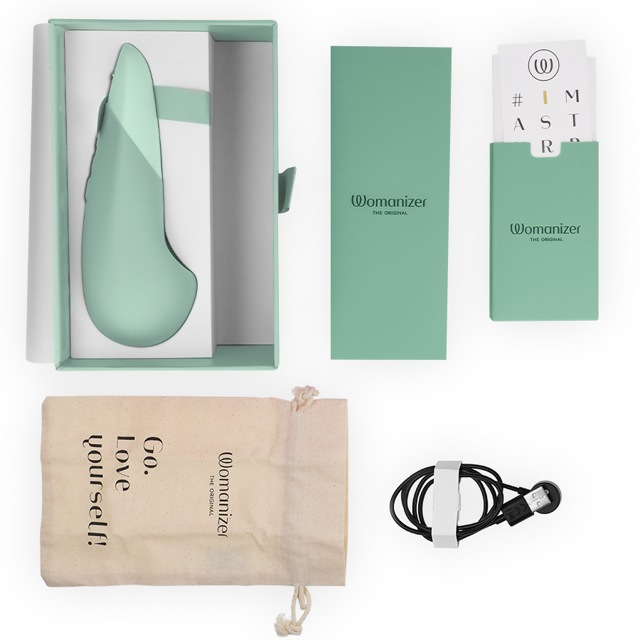 Womanizer-Vibe Lay-on Silent Vibrator Sage-Silicone, 10 velocità 5 Womanizer-Vibe Lay-on Silent Vibrator Sage-Silicone, 10 velocità · Vibratori (imaginea 5)