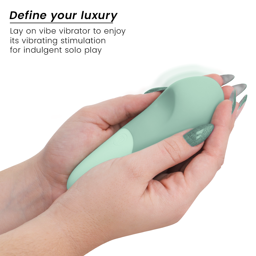 Womanizer-Vibe Lay-on Silent Vibrator Sage-Silicone, 10 velocità 3 Womanizer-Vibe Lay-on Silent Vibrator Sage-Silicone, 10 velocità · Vibratori (imaginea 3)
