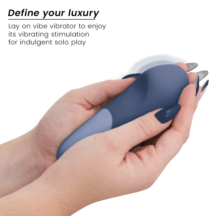 Womanizer-Vibe Lay-on Vibratore silenzioso Blu · Vibratori (imaginea 5)