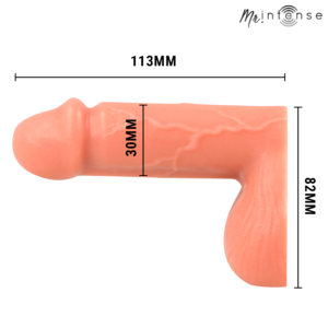 Mr. Intense Dildos-Floppy Size S Packer Realistico-Silicone · Dildo & Stimolatori (immagine 5)