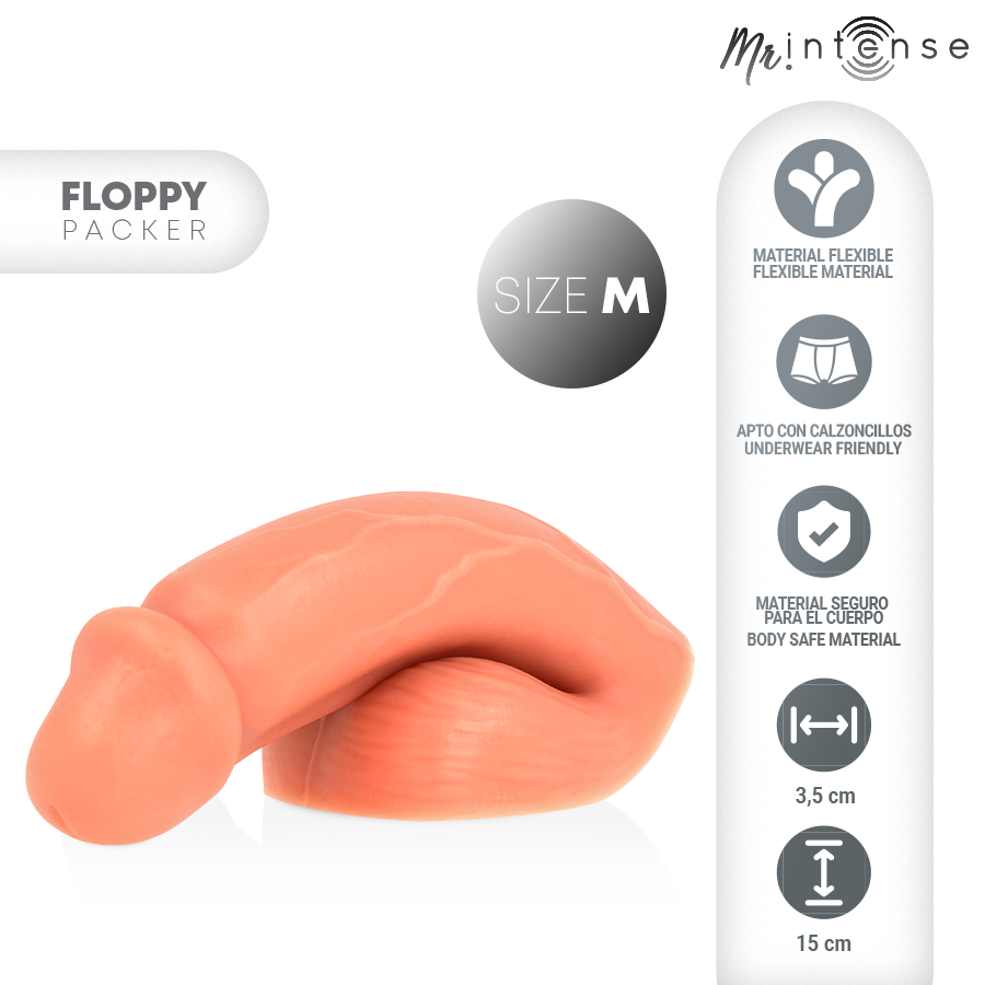 Mr. Intense Dildos-Floppy Packer Realistico, Taglia M-Silicone 2 Mr. Intense Dildos-Floppy Packer Realistico, Taglia M-Silicone · Dildo & Stimolatori (imaginea 2)