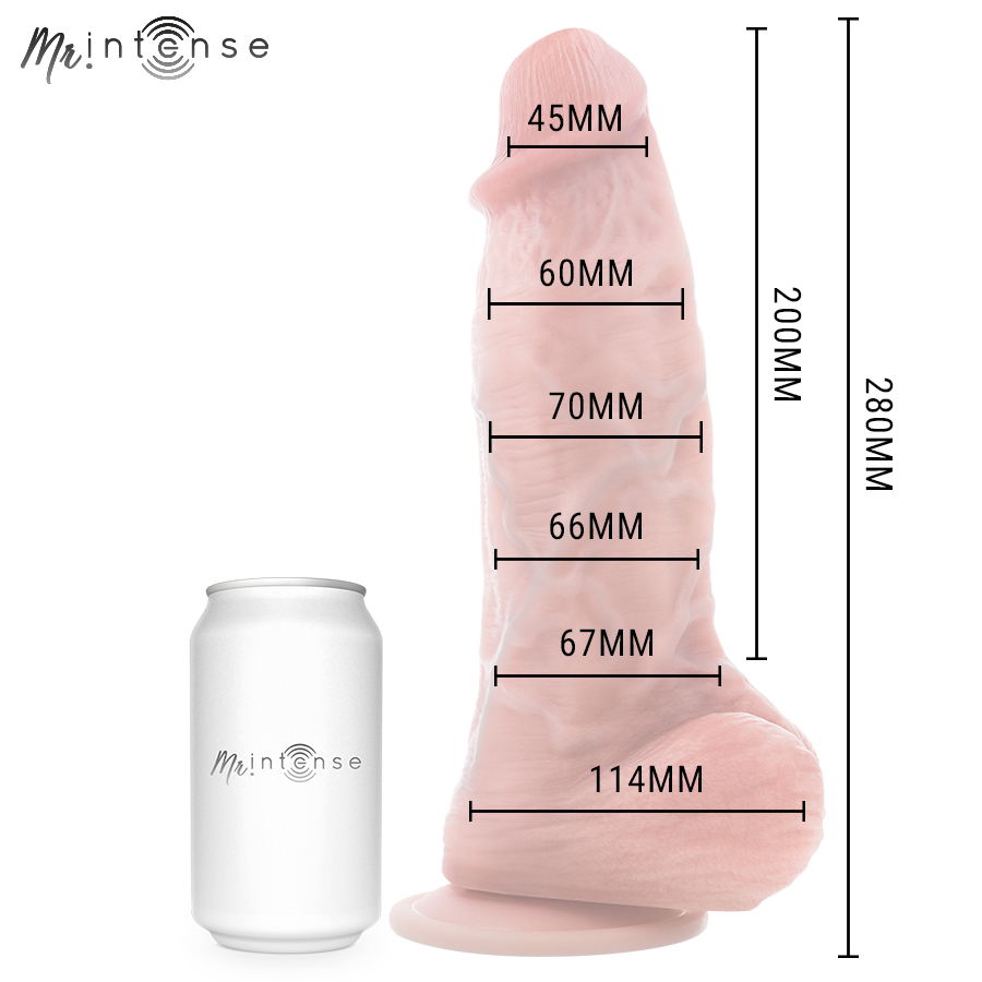 Mr. Intense Dildos-Extra Big Spencer Dildo in Silicone 28 cm -ø · Dildo & Stimolatori (imaginea 8)