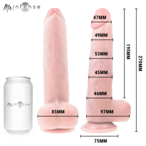 Mr. Intense Dildos-Neeson Dildo 27 cm -ø- 5.6 cm-TPR, Ventosa · Dildo & Stimolatori (immagine 3)