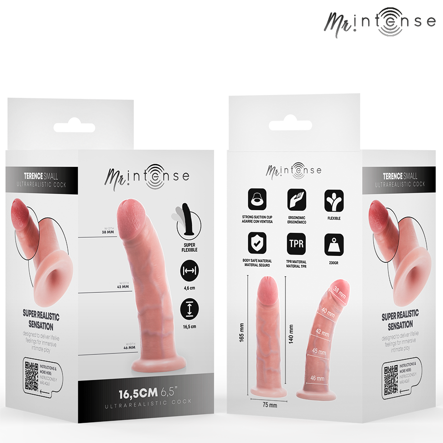 Mr. Intense Dildos-Terence Small Dildo 16.5 cm - Ø 4.6 cm-TPR 5 Mr. Intense Dildos-Terence Small Dildo 16.5 cm - Ø 4.6 cm-TPR · Dildo & Stimolatori (imaginea 5)