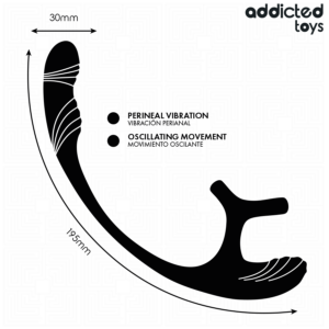 Addicted Toys-Plug anale con Vibrazione, Movimento 360o e Stimolatore · Giocattoli anali (imaginea 7)