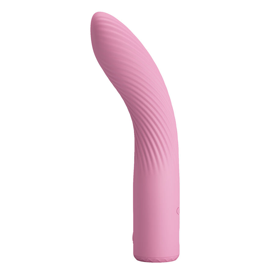 High Tech-Kisell Vibratore Punto G Rosa-Silicone, 10 velocità