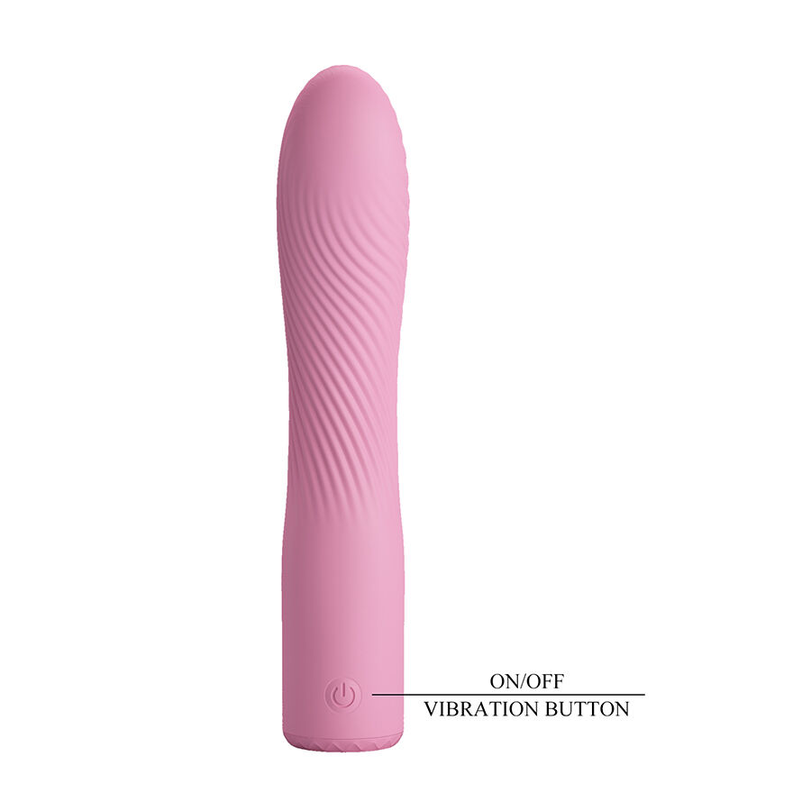 High Tech-Kisell Vibratore Punto G Rosa-Silicone, 10 velocità — PRETTY LOVE · Vibratori (imaginea 8)