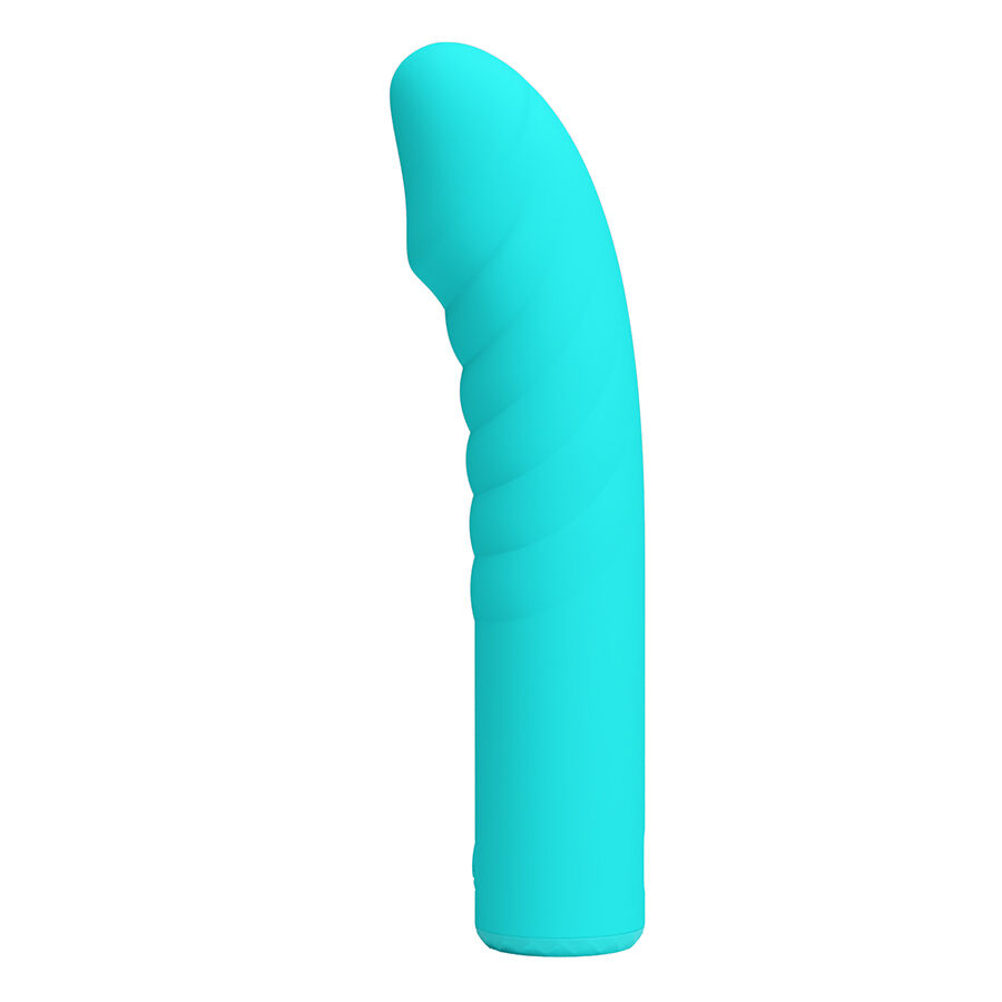 High Tech-Rylan G-spot Vibrator Blu-Silicone, 10 velocità