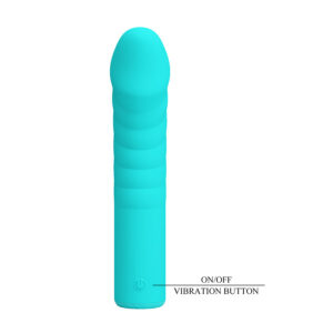 High Tech-Rylan G-spot Vibrator Blu-Silicone, 10 velocità — PRETTY LOVE · Vibratori (imaginea 5)
