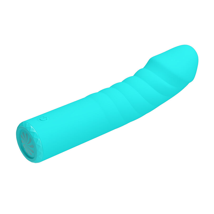 High Tech-Rylan G-spot Vibrator Blu-Silicone, 10 velocità 2 High Tech-Rylan G-spot Vibrator Blu-Silicone, 10 velocità — PRETTY LOVE · Vibratori (imaginea 2)