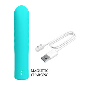 High Tech-Rylan G-spot Vibrator Blu-Silicone, 10 velocità — PRETTY LOVE · Vibratori (imaginea 6)