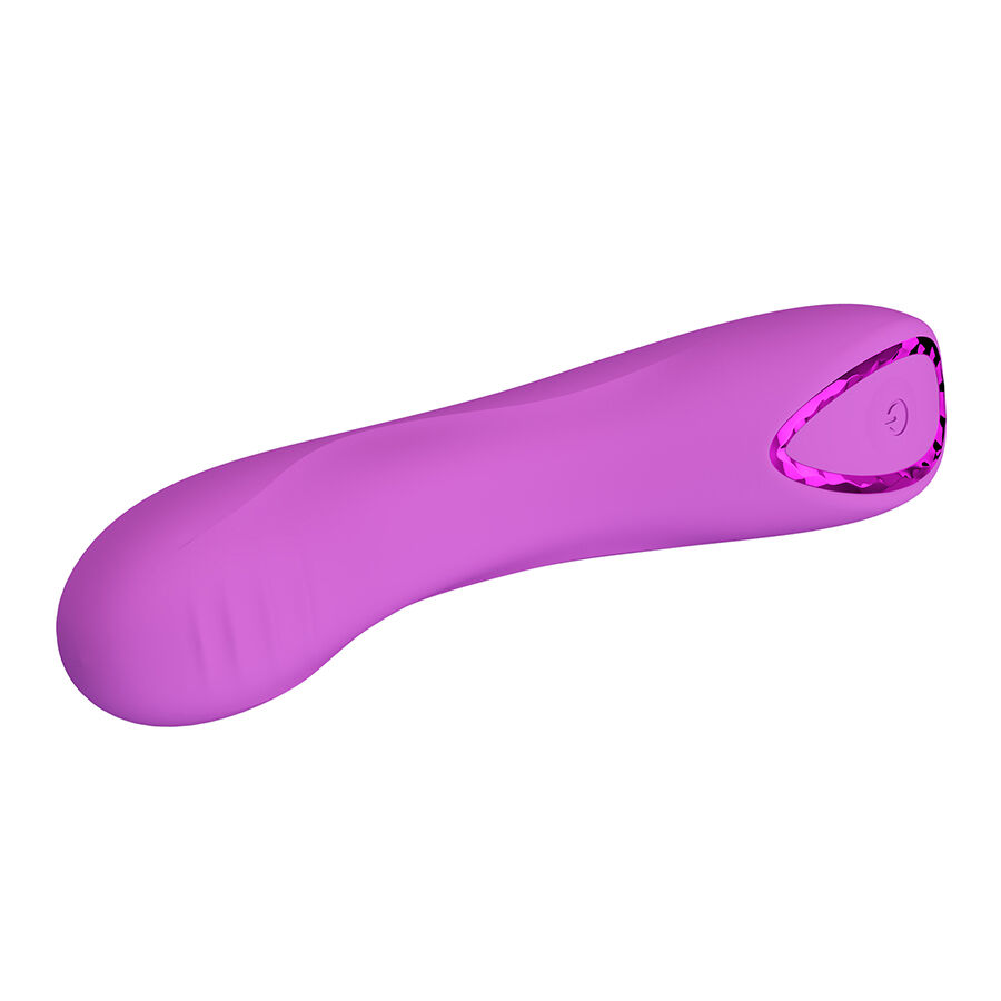 High Tech-Dj Dick G-spot Vibrator Viola-Silicone, 10 velocità — PRETTY LOVE · Vibratori (imaginea 4)