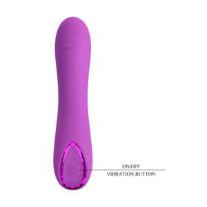 High Tech-Dj Dick G-spot Vibrator Viola-Silicone, 10 velocità — PRETTY LOVE · Vibratori (imaginea 6)