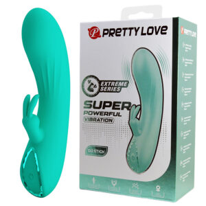 High Tech-Dj Stick G-spot Turchese Vibrator-Silicone, 10 velocità — PRETTY LOVE · Vibratori (imaginea 9)