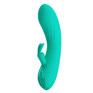 High Tech-Dj Stick G-spot Turchese Vibrator-Silicone, 10 velocità — PRETTY LOVE · Vibratori (imaginea 6)