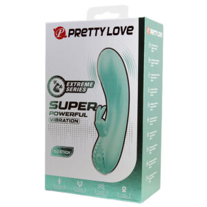 High Tech-Dj Stick G-spot Turchese Vibrator-Silicone, 10 velocità — PRETTY LOVE · Vibratori (imaginea 2)