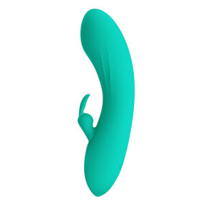 High Tech-Dj Stick G-spot Turchese Vibrator-Silicone, 10 velocità — PRETTY LOVE · Vibratori