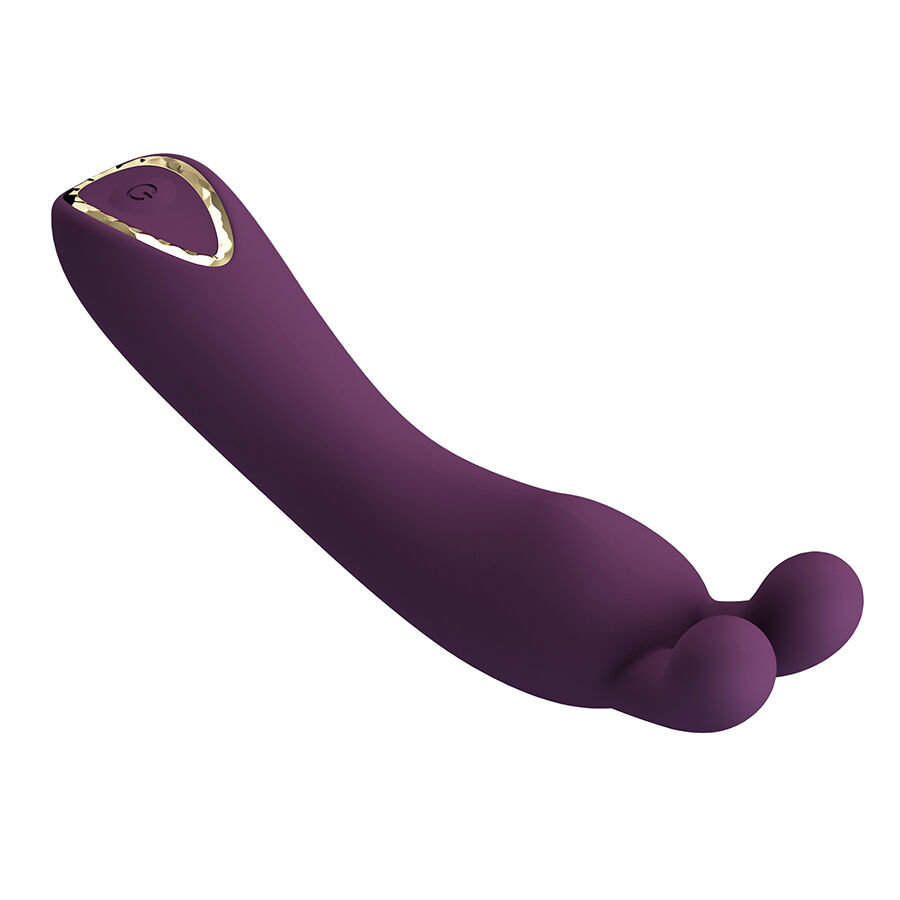 High Tech-Dj Rabbit Viola Vibratore per Punto G-Silicone, 10 — PRETTY LOVE · Vibratori (immagine 3)
