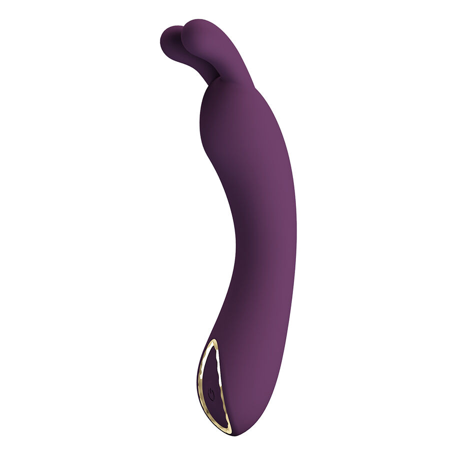 High Tech-Dj Rabbit Viola Vibratore per Punto G-Silicone, 10 — PRETTY LOVE · Vibratori (immagine 2)
