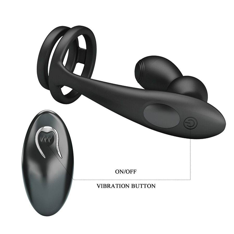 Mr Play-Plug anale Vibratore ad anello per il pene · Giocattoli anali (immagine 3)