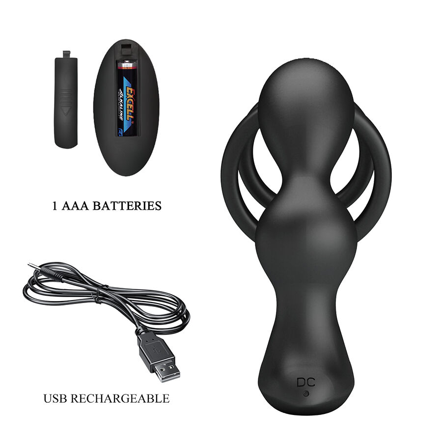 Mr Play-Plug anale Vibratore ad anello per il pene · Giocattoli anali (immagine 7)