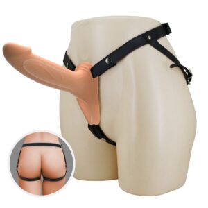 Harness Collection-Landon Light-Skin Strap-on Vibratore-Silicone 12 Harness Collection-Landon Light-Skin Strap-on Vibratore-Silicone — PRETTY LOVE · Anelli & Guaine per pene (imaginea 3)