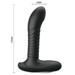 Mr Play-Masajer Prostatic cu Rotatie si Vibratie-Silicon, 12 · Jucarii Anale (imaginea 6)