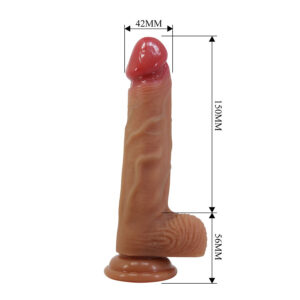 Dildos-Lisle Dildo Realista con Ventosa 20.6 cm -ø- 4.2 cm-Silicone — PRETTY LOVE · Dildo & Stimolatori (imaginea 6)