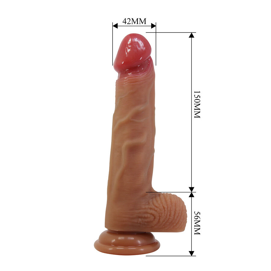 Dildos-Lisle Dildo Realista con Ventosa 20.6 cm -ø- 4.2 cm-Silicone — PRETTY LOVE · Dildo & Stimolatori (imaginea 6)