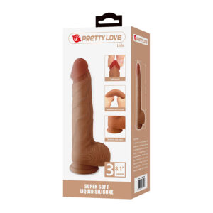 Dildos-Lisle Dildo Realista con Ventosa 20.6 cm -ø- 4.2 cm-Silicone — PRETTY LOVE · Dildo & Stimolatori (imaginea 7)