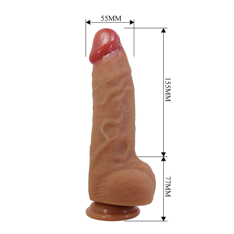 Dildos-Najm Dildo Realist con Ventosa 23.2 cm -ø- 5.5 cm-Silicone — PRETTY LOVE · Dildo & Stimolatori (imaginea 6)