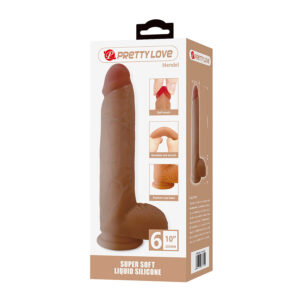 Dildos-Mendel Dildo Realist cu Ventuză 25.5 cm -ø- 5.6 cm-Silicon — PRETTY LOVE · Dildo & Stimulatoare (imaginea 7)