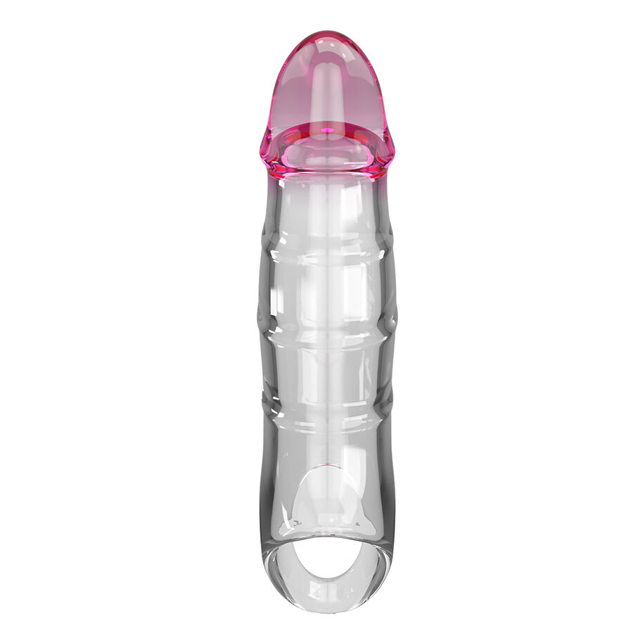 For Him-Darnell Guaina per pene Effetto Trasparente-TPE, Silenzioso 3 For Him-Darnell Guaina per pene Effetto Trasparente-TPE, Silenzioso — PRETTY LOVE · Anelli & Guaine per pene (imaginea 3)