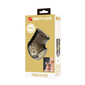 For Him-Guaina Anello per Pene-TPE, Impermeabile, Silenzioso — PRETTY LOVE · Anelli & Guaine per pene (imaginea 5)