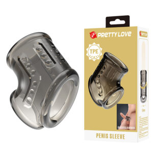 For Him-Guaina Anello per Pene-TPE, Impermeabile, Silenzioso — PRETTY LOVE · Anelli & Guaine per pene (imaginea 8)