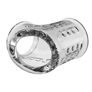 For Him-Guaina Breve Trasparente per Pene-TPE, impermeabile