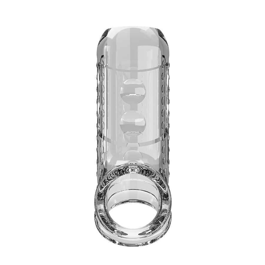 For Him-Cappuccio Trasparente Textured per Penis-TPE, impermeabile — PRETTY LOVE · Anelli & Guaine per pene (imaginea 5)