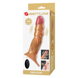 For Him-Guaina Textured Pene Vibrazione — PRETTY LOVE · Anelli & Guaine per pene (immagine 9)