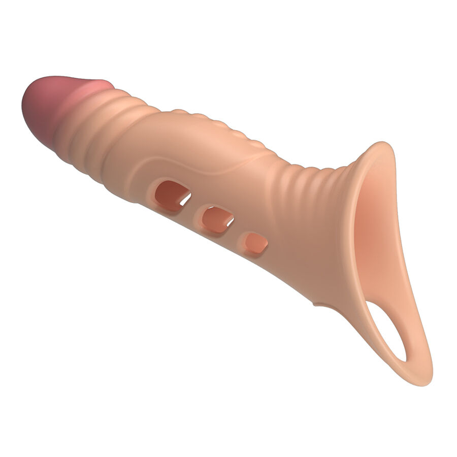 For Him-Guaina per pene con Vibrazione Integrata-TPE, Silenzioso 2 For Him-Manșon pentru Penis cu Vibrație Integrată-TPE, Silentios — PRETTY LOVE · Inele & Mansoane Penis (imaginea 2)