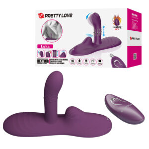 Remote Control-Luka Vibratore Sit-down con Effetto Riscaldamento — PRETTY LOVE · Vibratori (immagine 5)