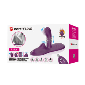 Remote Control-Luka Vibratore Sit-down con Effetto Riscaldamento — PRETTY LOVE · Vibratori (immagine 3)