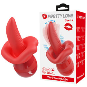 High Tech-Obelia Masturbatore con Lingua Vibratoria e Movimento — PRETTY LOVE · Vibratori (immagine 10)