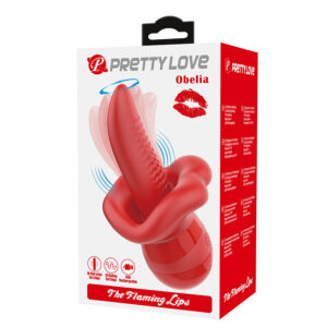 High Tech-Obelia Masturbatore con Lingua Vibratoria e Movimento — PRETTY LOVE · Vibratori (immagine 7)