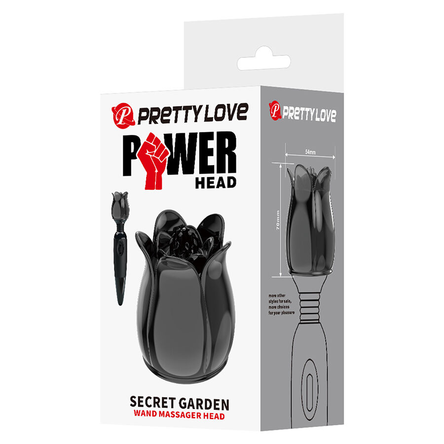 Pretty Love-Secret Garden Testa di Massaggio per Wand · Vibratori (imaginea 2)