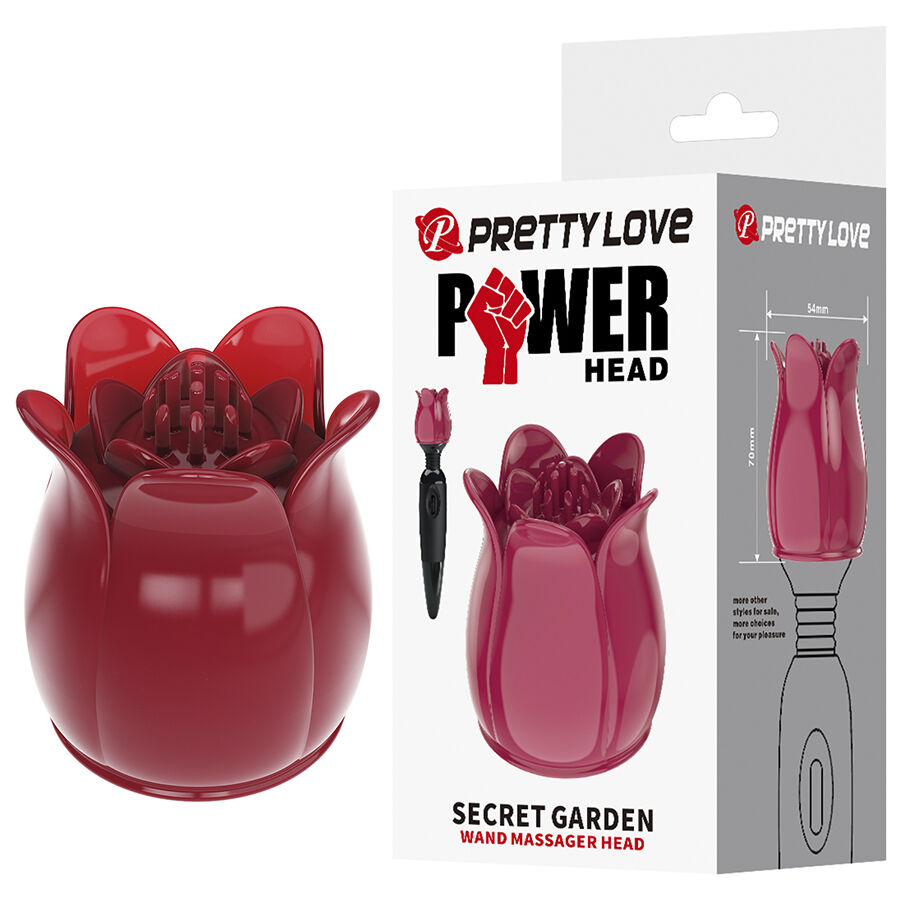 Pretty Love-Secret Garden Testa di Massaggio per Wand · Vibratori (imaginea 18)